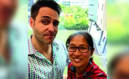 Dr Derik Steyn and his wife and co-researcher, Shyuan Ngo. Dr Derik Steyn and his wife and co-researcher, Shyuan Ngo.